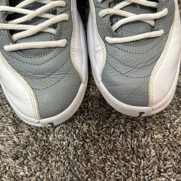 AIR JORDAN 12 RETRO stealth/white-cool grey size 8.5 - Picture 7 of 12